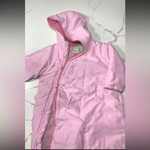 CIRCO | Infant Girls Pink Bodysuit Winter COAT Jacket